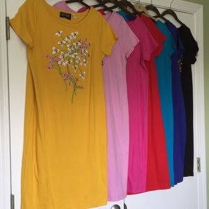 Summer Knit Dresses with Designs